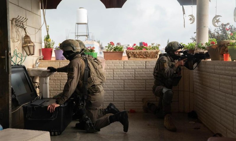 בוקר של קרב בג'נין: כלי טיס חיסל 4 מחבלים בעיר