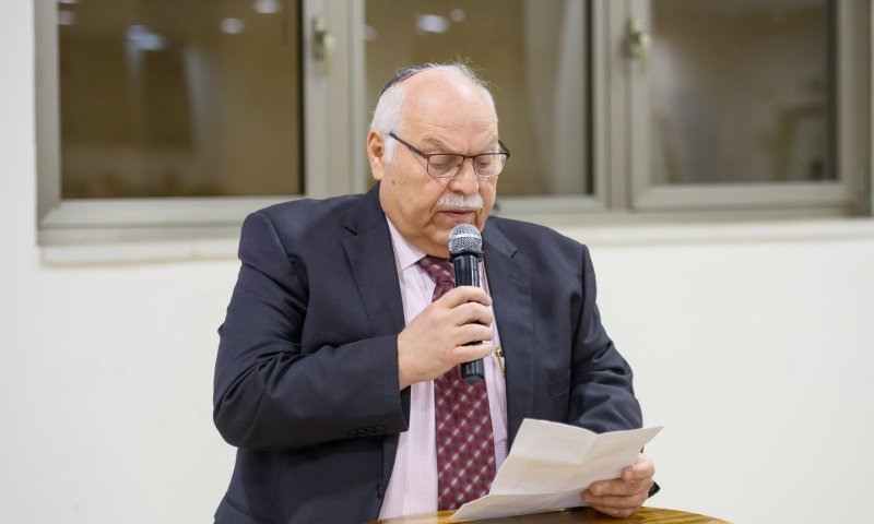 לכבוד גיל 70: חיים פרייליכמן השיק ספר חידושים שני