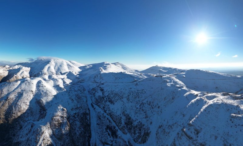 תאווה לעיניים | צפו: כך הר החרמון נראה הבוקר