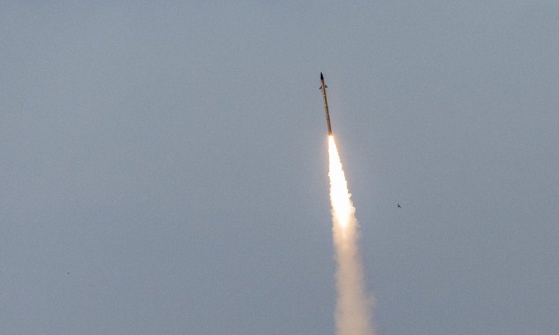 צה"ל יירט מטרה אווירית חשודה בגבול לבנון