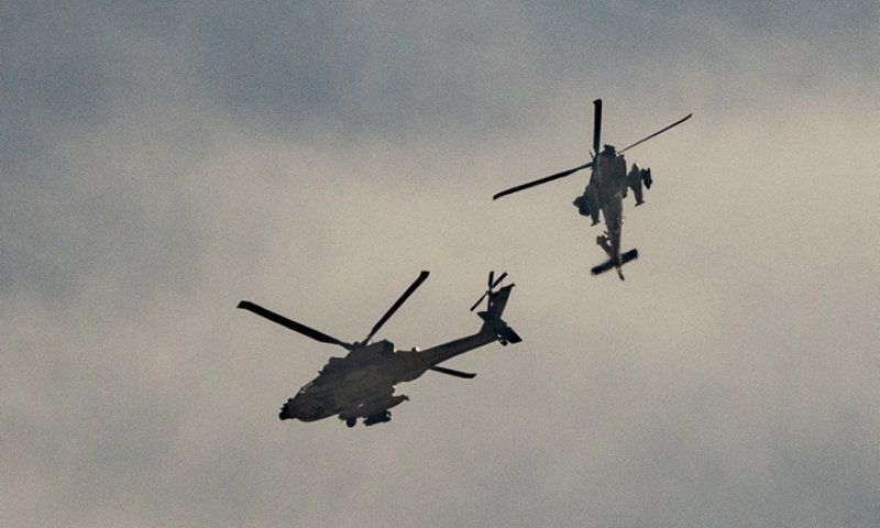 לוחם צה"ל נהרג מתקיפת מסוק קרב בעזה