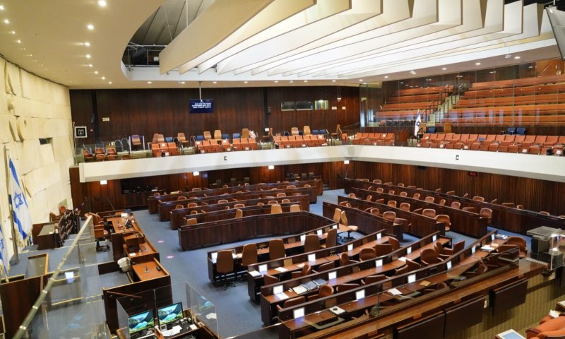 המליאה נעצרה: הכנסת ערכה תרגיל פתע