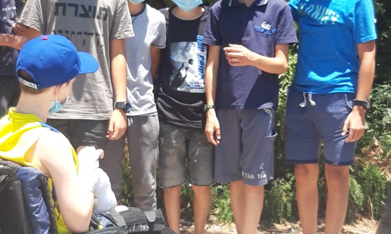 הפצוע האנוש חזר לראשונה לביתו בנווה צוף