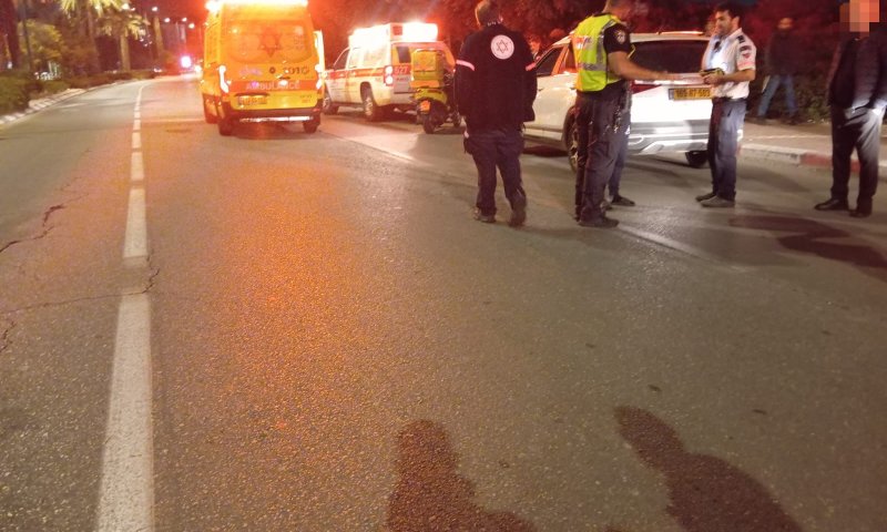 תאונה קטלנית: אישה בת 40 נהרגה מפגיעת רכב בנס ציונה