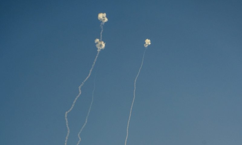 2 רקטות שוגרו לעוטף עזה, צה"ל: "בוצעו ניסיונות יירוט"