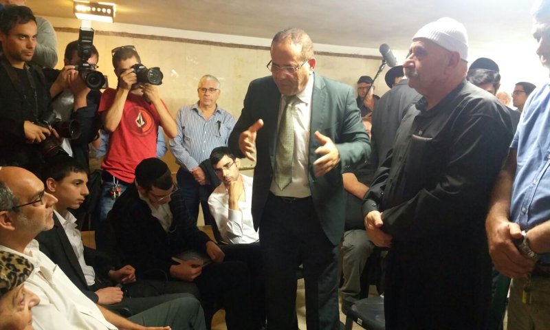 משפחת השוטר הדרוזי ניחמו את משפחת רוטמן