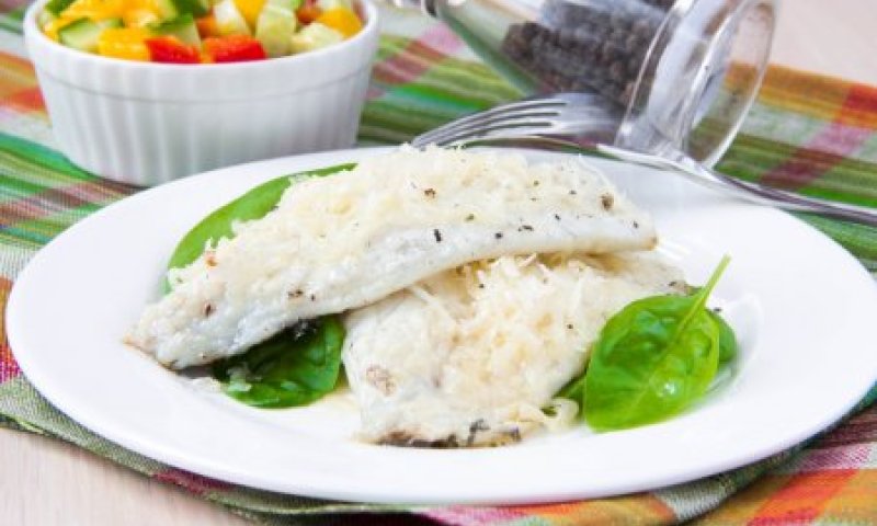 דג לשבת: מושט מטוגן לצד אורז בסמטי