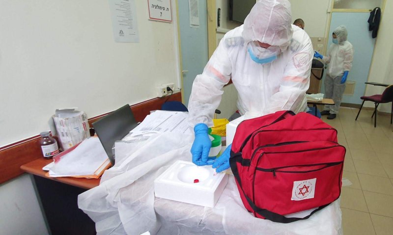 מד"א עולה מדרגה: בדיקות קורונה ברכב הפרטי ובבית