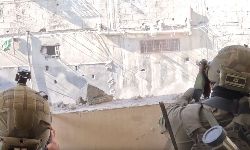 תיעוד: לוחמי גבעתי חיסלו מחבלים בלב שכונת הטרור