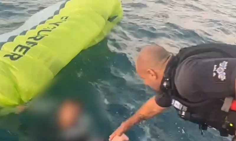 תיעוד מלב הים: צפו ברגעי החילוץ הדרמטי