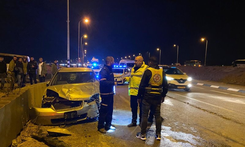 תאונה קשה בין נבטים לבאר שבע: בן 45 במצב אנוש