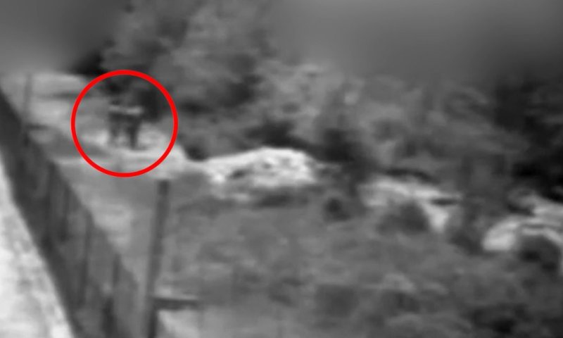 ניסו לפגוע בגדר, נפגעו מאמצעי של צה"ל וברחו. תיעוד