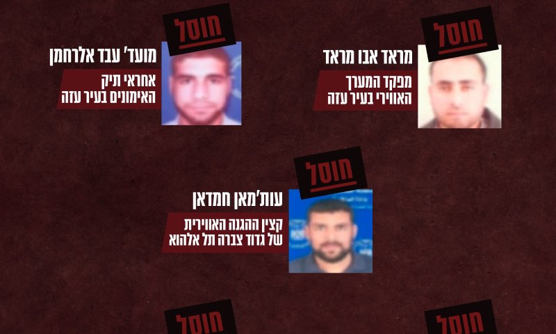 דובר צה"ל: חיסלנו שורה של בכירי זרוע האוויר של חמאס