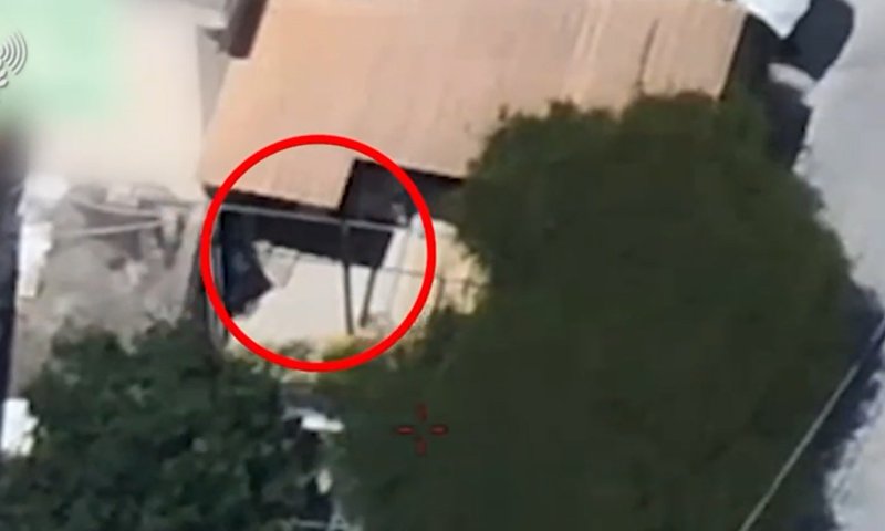 מחבלי חיזבאללה חוסלו בכניסתם למבנה צבאי. צפו