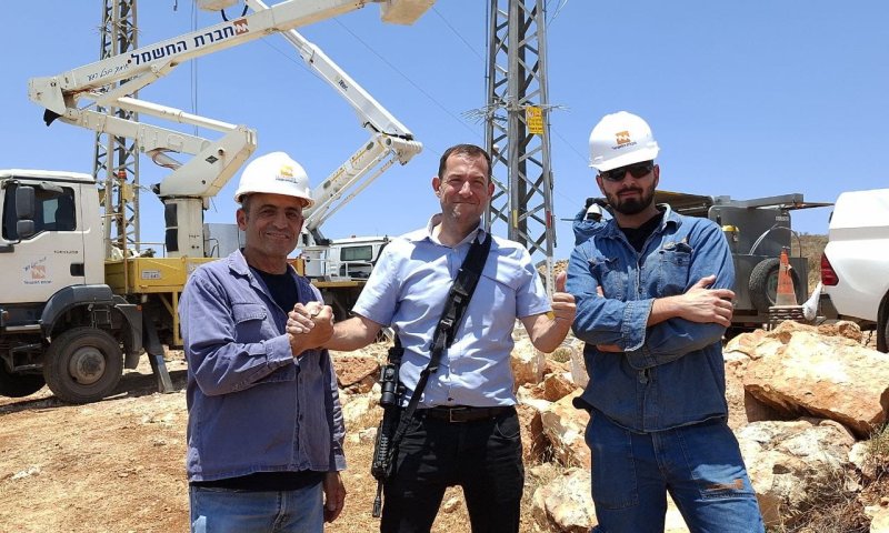 ​היסטוריה: קו מתח גבוה בין השומרון לבקעת הירדן