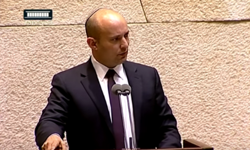 נאום ההפסד והנצחון של נפתלי בנט; צפו