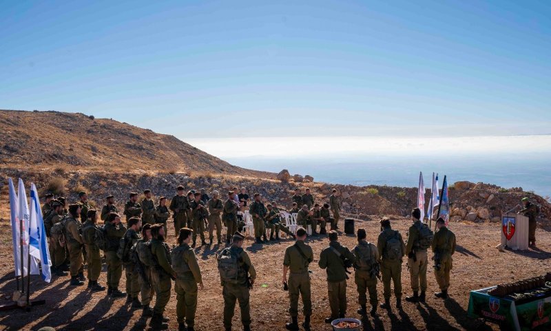 איתות לצפון? יחידה צה"לית חדשה הוקמה בגזרת הגולן