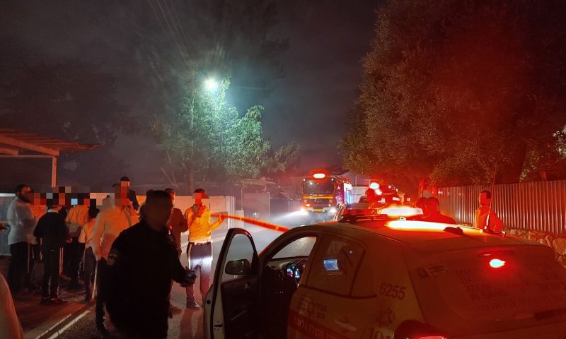 אסון ברכסים: פעוט נהרג כתוצאה משריפה בדירה