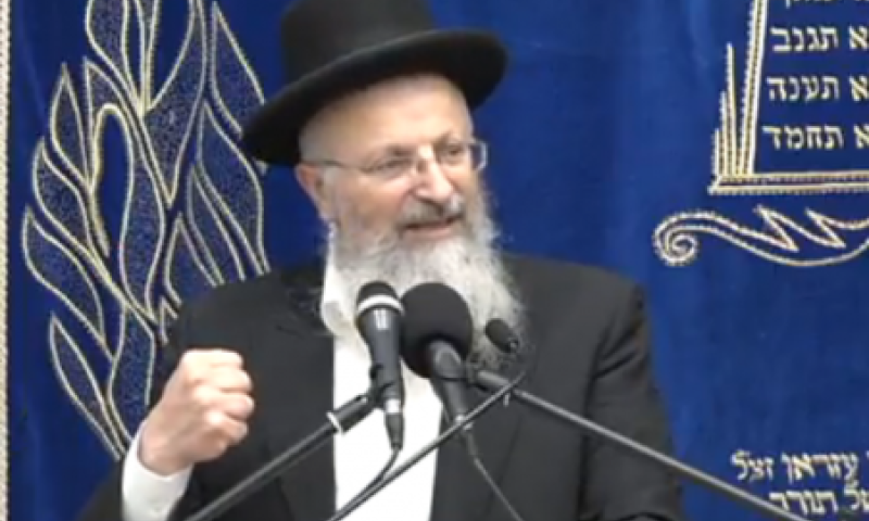 צפו: הרב שמואל אליהו בהכנה ליום הכיפורים