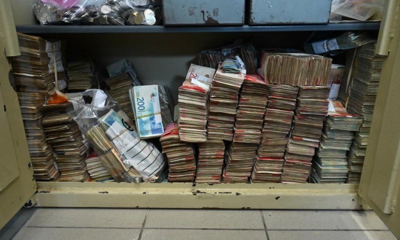 מיליוני שקלים שנתפסו בעזה יועברו לקופת המדינה