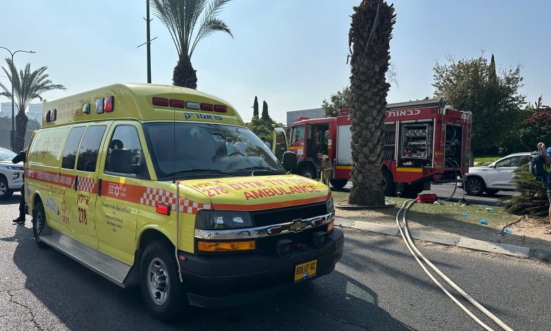 פיצוץ רכב ברחובות, גבר כבן 50 נפצע קשה