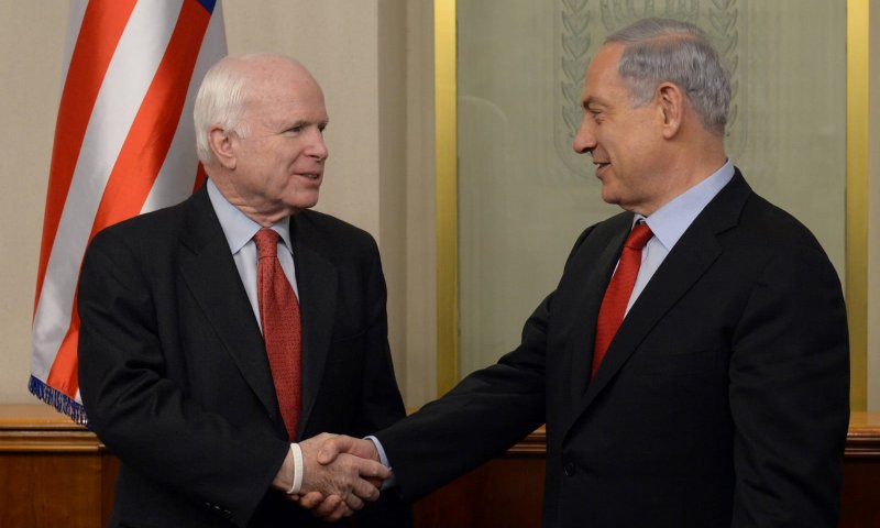 נתניהו: "אוקיר בליבי את הידידות של מקיין לישראל"