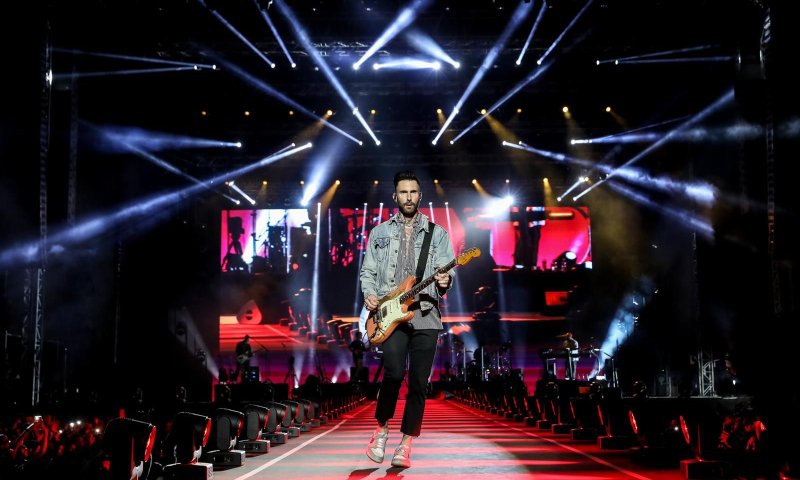 כמה חיכינו: מארון 5 כבשו את פארק הירקון