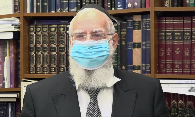 הרב יעקב שפירא: חובה להיזהר על שמירת הגוף והנפש