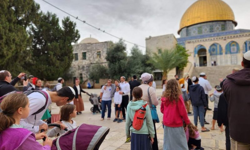 נחשף: זה מספר היהודים שעלו להר הבית בשנת 2023