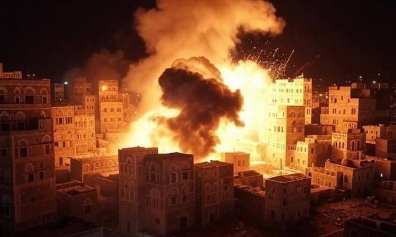 החות'ים רועדים: ארה"ב יצאה לגל תקיפות עצום בתימן