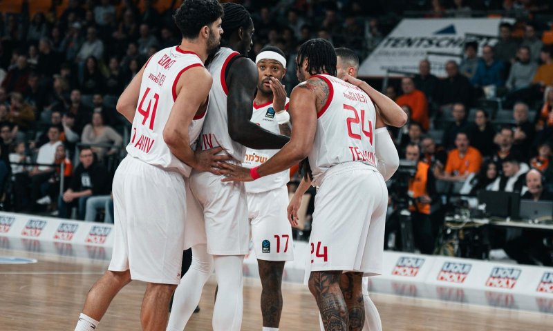 כדורסל ישראלי באירופה: ערב גדול באדום, מכבי ת"א ממשיכה בסיוט