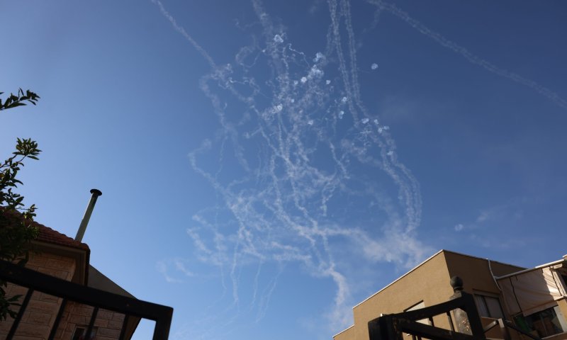 האזעקות בשרון: 6 שיגורים חצו מלבנון, 5 מהם יורטו