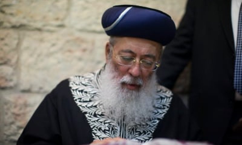 הרב עמאר ממשיך להלחם במכון 'צומת'