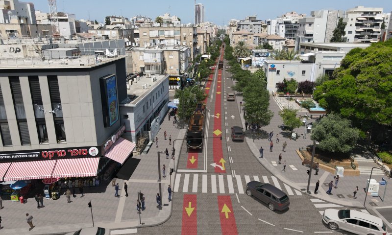 התקדמות במטרונית הקו החום: הסדרי תנועה חדשים ברוטשילד