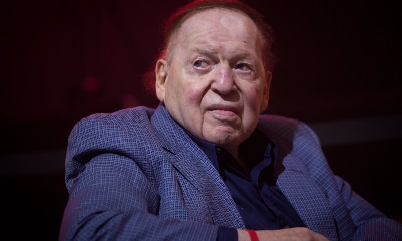 דיווח: המיליארדר שלדון אדלסון סובל ממחלת הסרטן