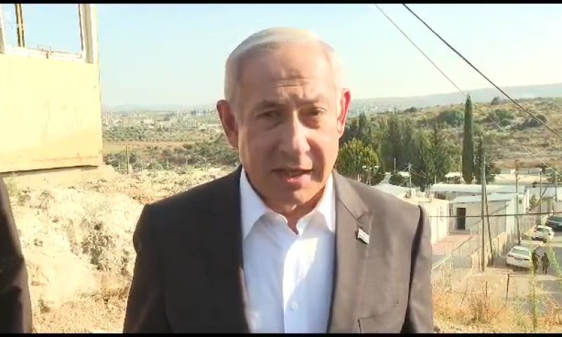 נתניהו בג'נין: "הפעולה שלנו אינה חד פעמית"