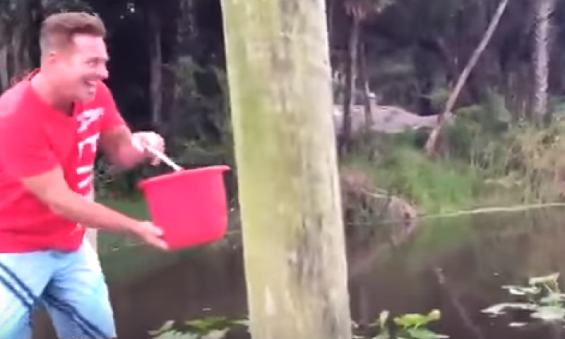 נהר מתפוצץ: זה הסרטון המוזר שמכעיס את הרשת