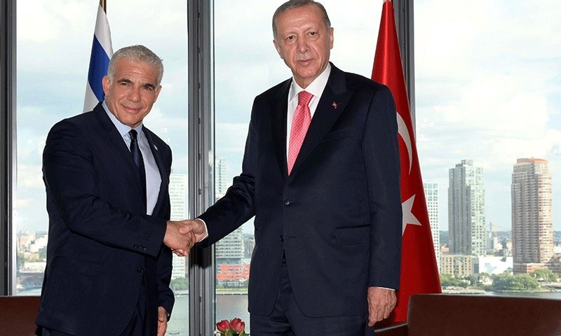 לפיד עונה לארדואן: "אדם עם רקורד מחריד"