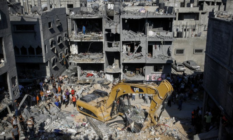 אזעקות באזור ירושלים, צה"ל תוקף בעזה