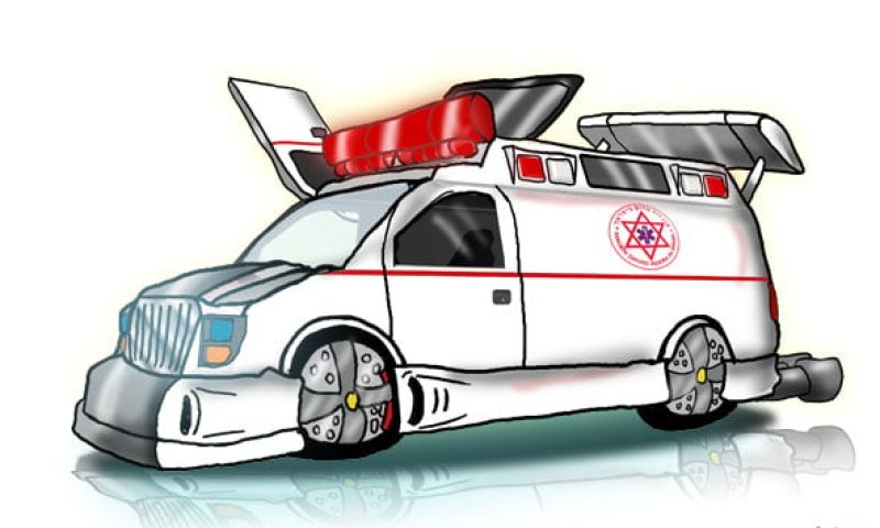 הקריקטורה היומית של אור רייכרט: פרשת מד"א