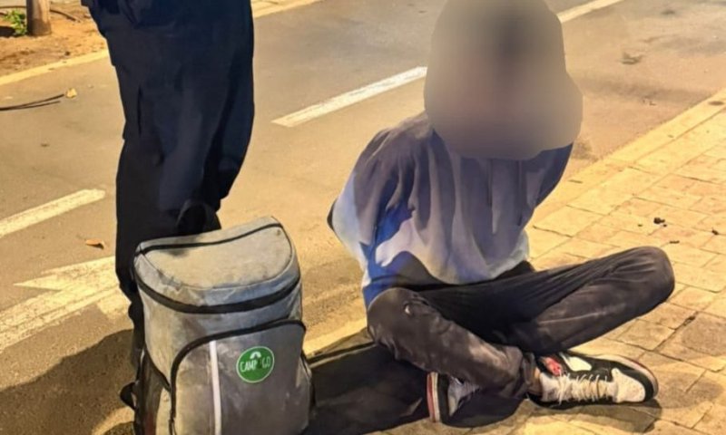 נעצר חשוד שפרץ לחנות שנפגעה מהמטח האיראני בת"א