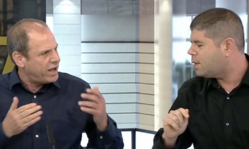 המנחה קטעה את העימות שיצא משליטה. צפו