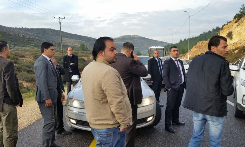 צפו: שיירת רוה"מ הרשות נעצרה בשל נהיגה פרועה