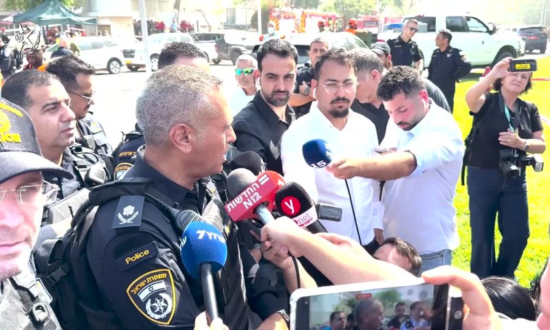 כך זה נראה: תיעוד ראשון של פעילות המשטרה לאחר הנפילה בסורוקה