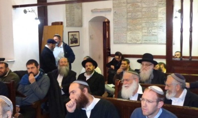 רבני דרך אמונה מחזקים את ראש-הממשלה