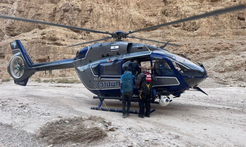 ב-46 מעלות: שלושה מטיילים תקועים במדבר יהודה