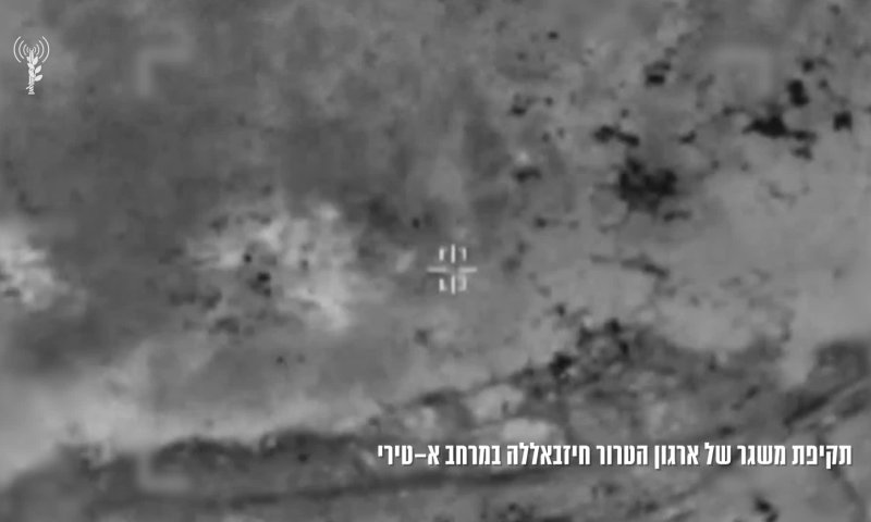 אחרי הירי למירון: צה"ל תקף משגר ומבנה של חיזבאללה בלבנון