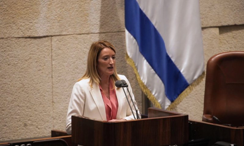 נשיאת הפרלמנט האירופי: "תמיד נתמוך בישראל"