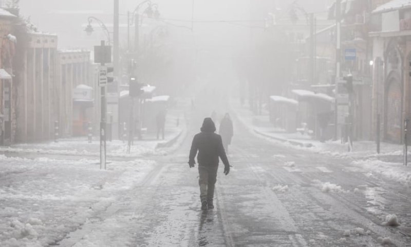 השלג יתפשט; קור קיצוני, גשם וברד: תחזית מזג אוויר