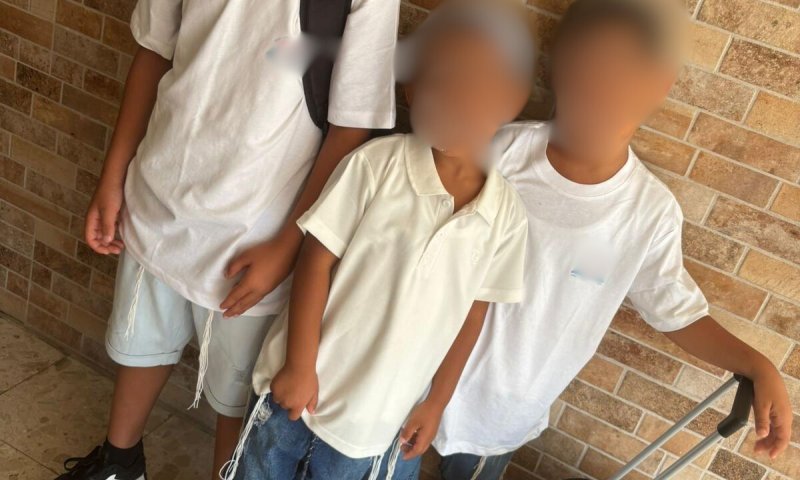 אחרי שחולצו: הילדים מהכפר הערבי פתחו את שנת הלימודים